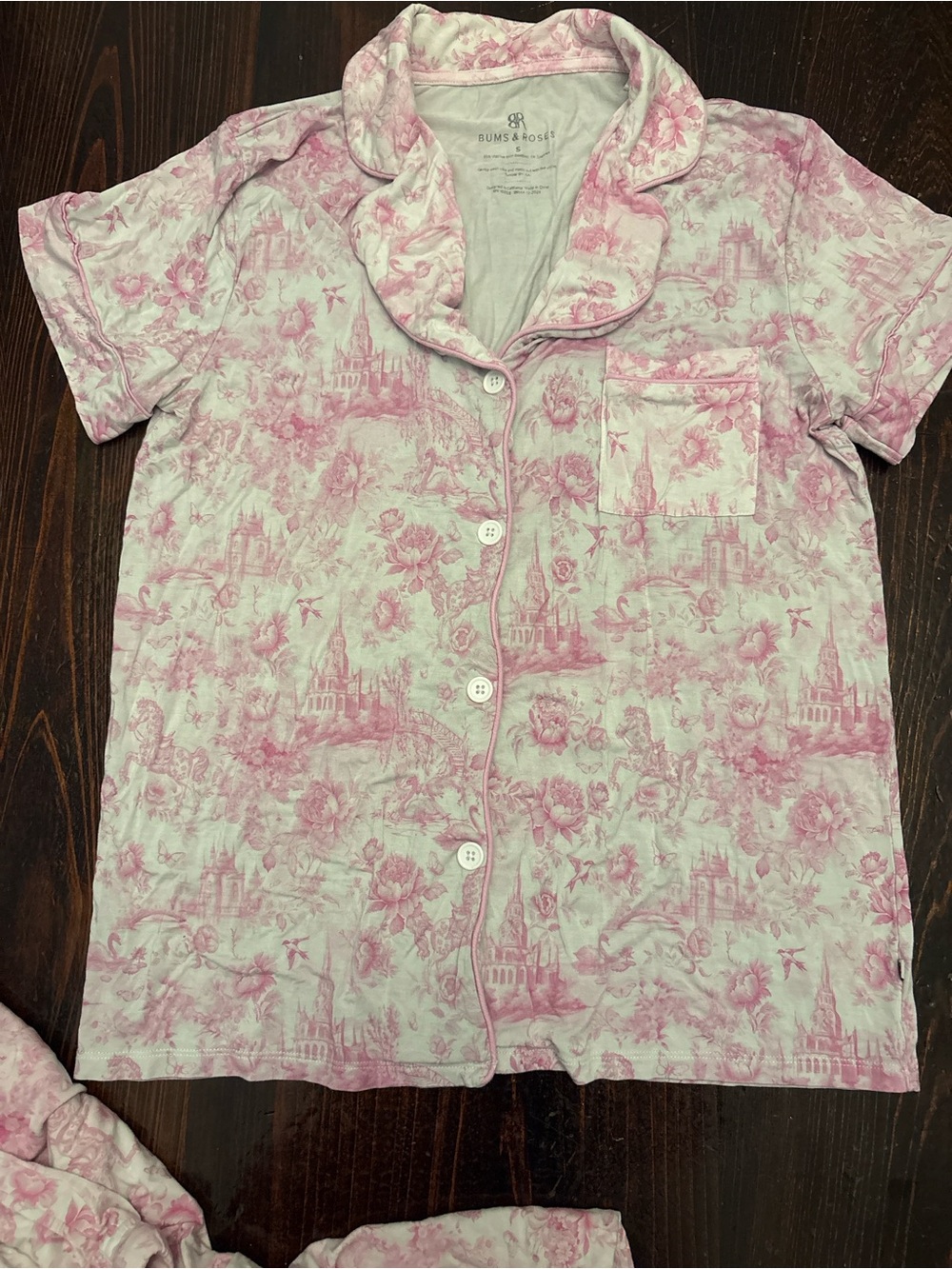 Bums & Roses Pajama Set - Picture 2 of 7